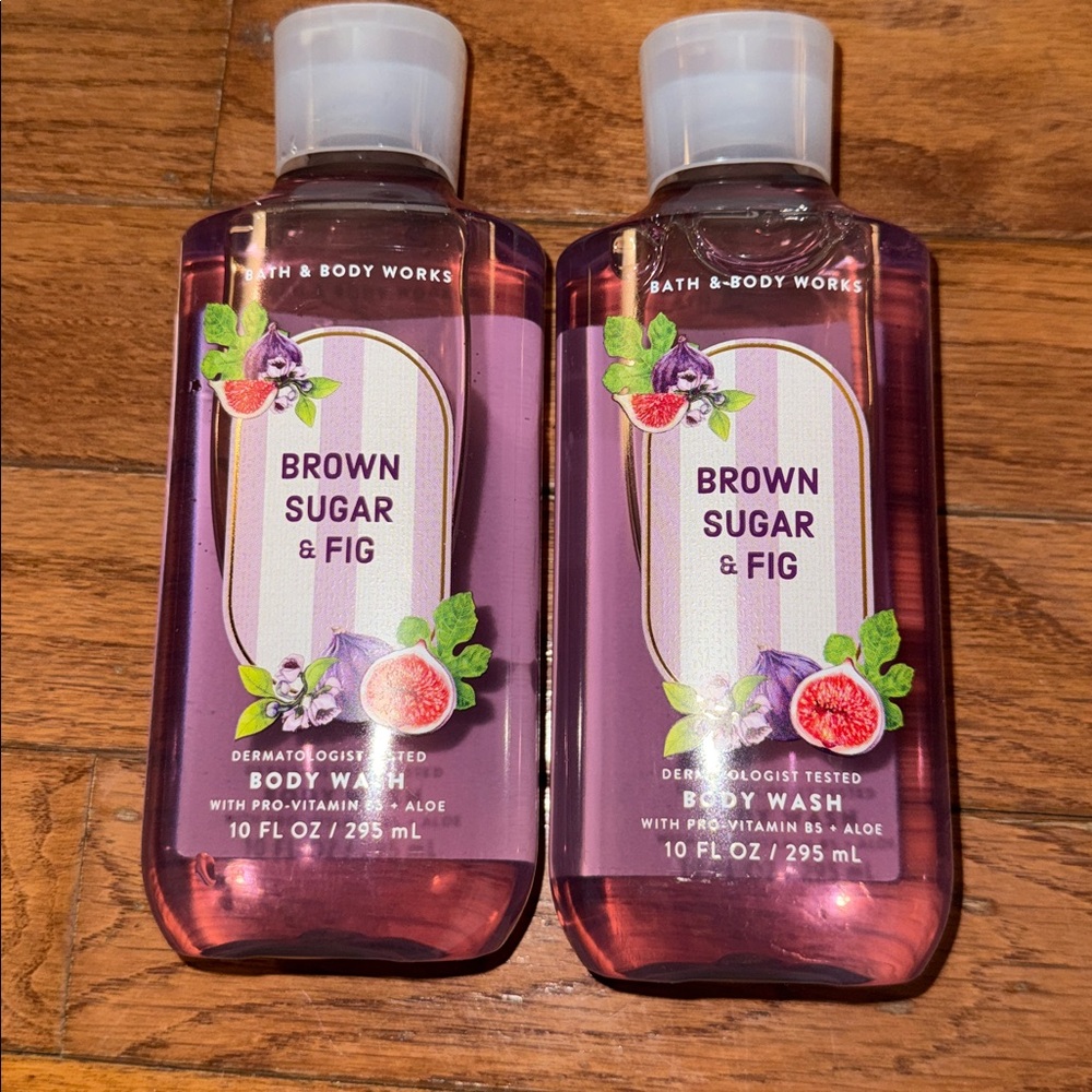BBW 2pc Brown Sugar & Fig body Wash